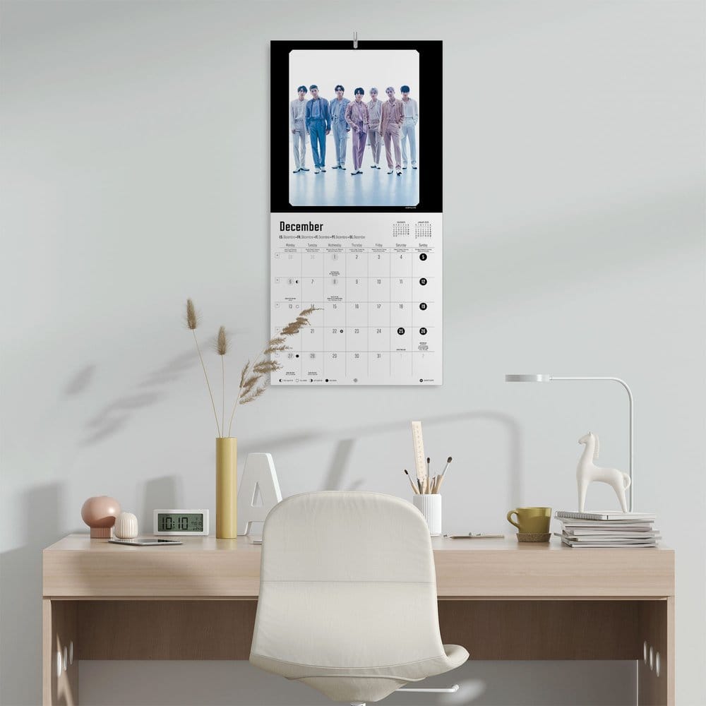 BTS 2027 Wall Calendar 30 x 30 cm 8435747832980