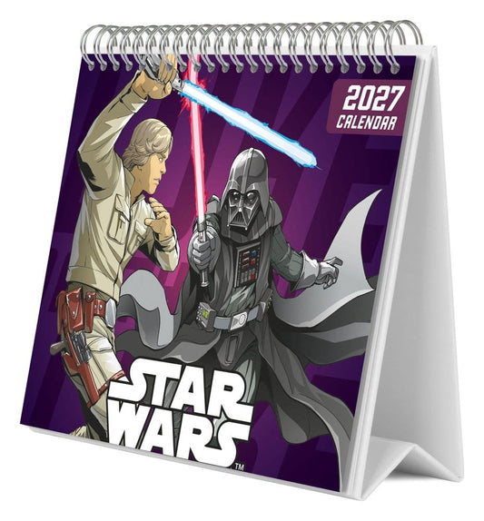 Star Wars Tischkalender 2027Star Wars Desk Calendar 2027Star Wars calendrier de bureau 2027Star Wars Calendario de sobremesa 2027 8435747833789
