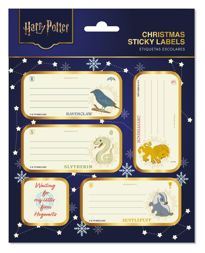 Harry Potter Self-Adhesive Christmas Labels Premium 8435747834199