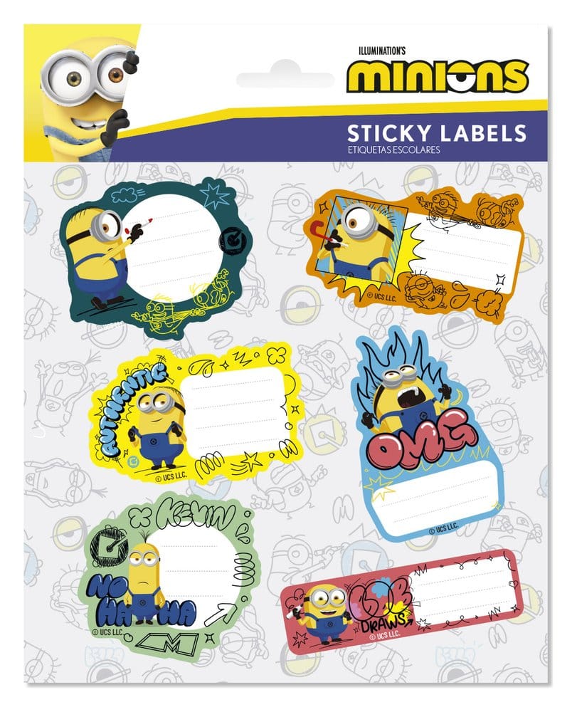 Minions Self-Adhesive Labels Premium 8435747834212