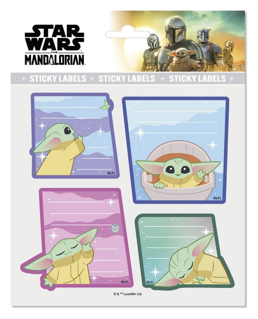 Star Wars: The Mandalorian Premium Selbstklebende Etiketten GroguStar Wars: The Mandalorian Premium Self-Adhesive Labels GroguStar Wars: The Mandalorian étiquettes autocollantes premium GroguStar Wars: The Mandalorian Etiquetas Autoadhesivas Premium Grogu 8435747834465