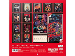 Stranger Things Wall Calendar 2027 30 x 30 cm 8435747835585