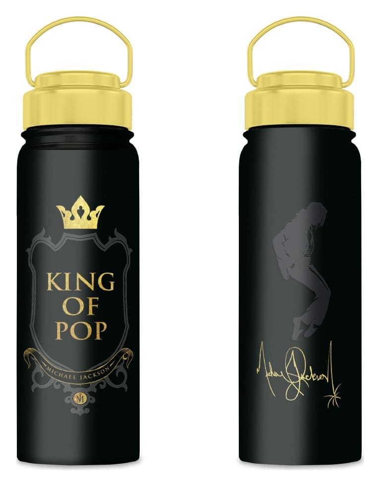 Michael Jackson Metall-Wasserflasche Hot & Cold 550 mlMichael Jackson Metal Water Bottle Hot & Cold 550 mlMichael Jackson bouteille d'eau en métal Hot & Cold 550 mlMichael Jackson Botella de agua de metal Hot & Cold 550 ml 8435747836254