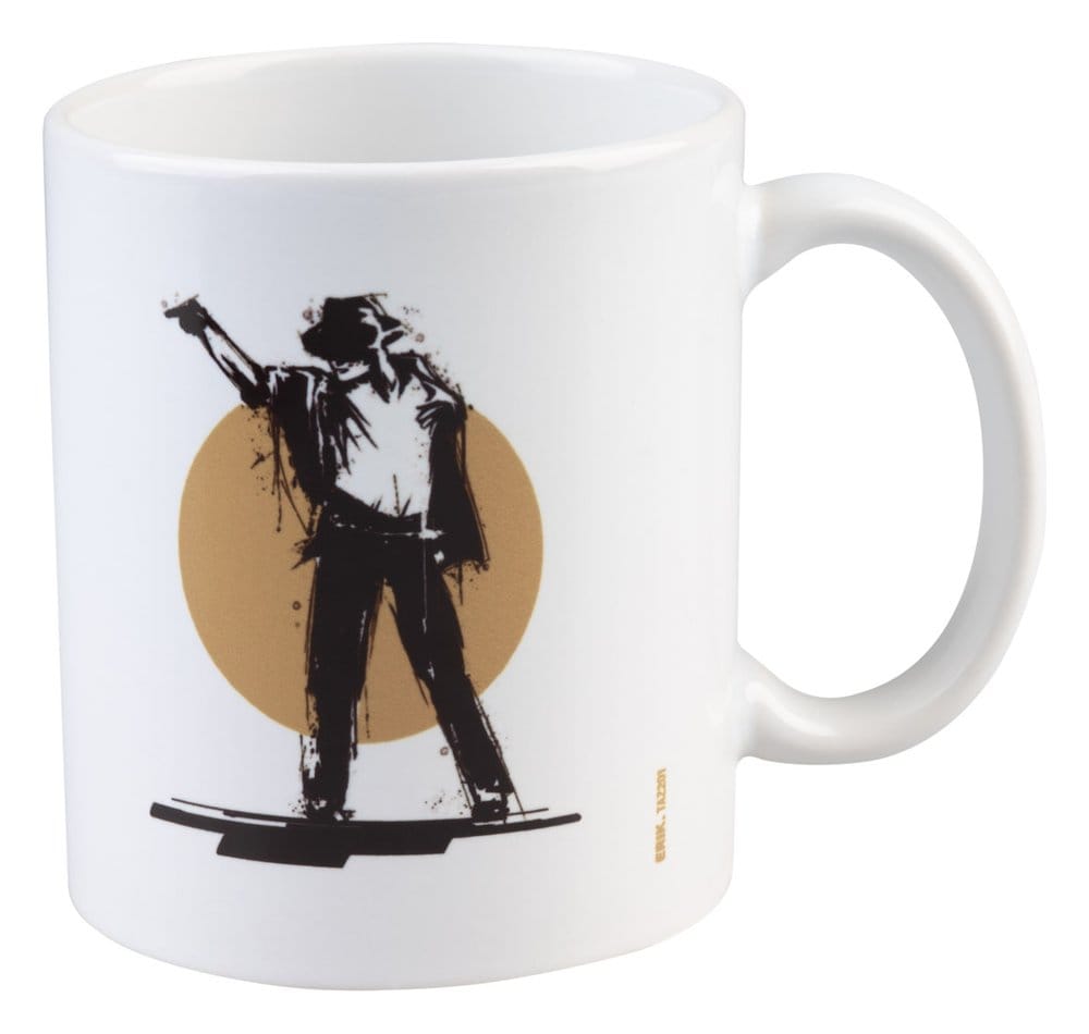 Michael Jackson Mug King of Pop White 350 ml 8435747836346
