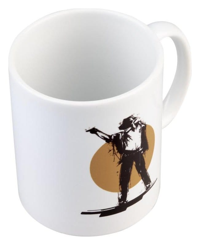 Michael Jackson Tasse King of Pop White 350 mlMichael Jackson Mug King of Pop White 350 mlMichael Jackson mug King of Pop White 350 mlMichael Jackson Taza King of Pop White 350 ml 8435747836346