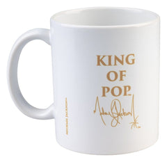 Michael Jackson Mug King of Pop White 350 ml 8435747836346