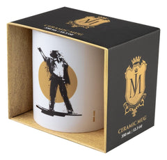 Michael Jackson Mug King of Pop White 350 ml 8435747836346