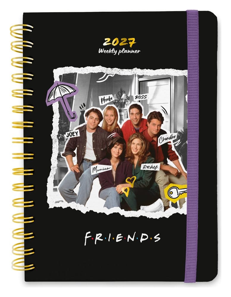 Friends Full Year Planner 2027 A5 8435747837039