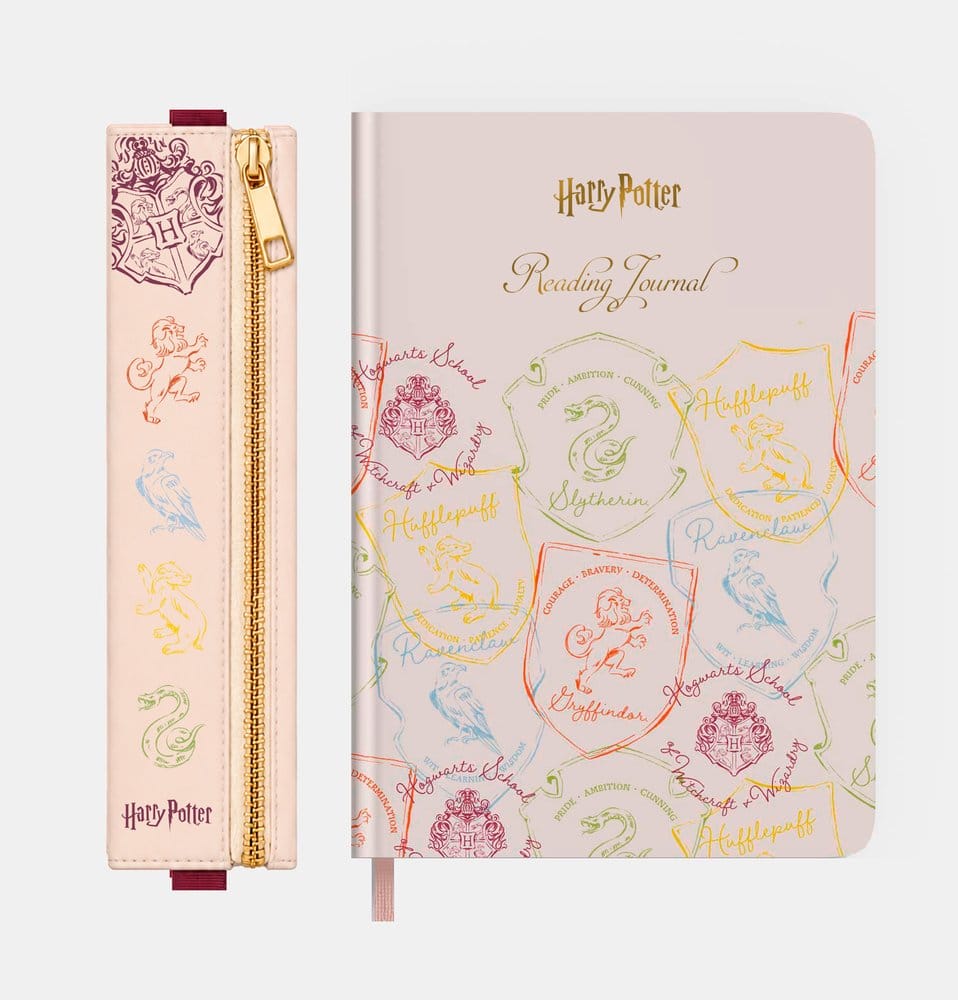 Harry Potter The Readers Club Reading Journal with Built In Pouch English *English Version* 8435747839637