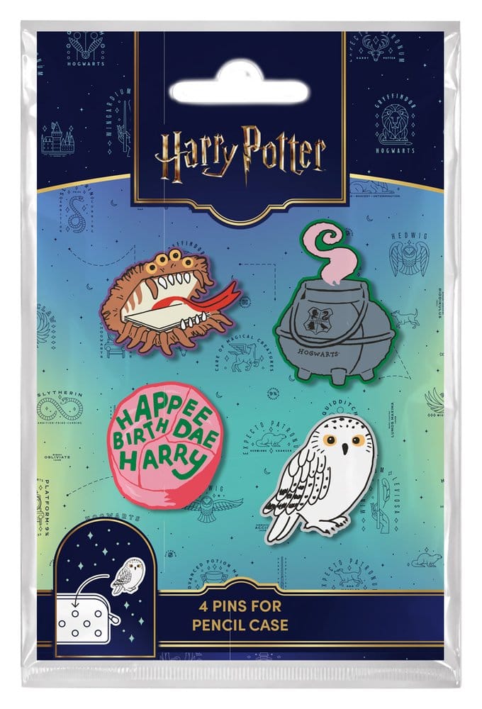 Harry Potter Pin Badges Set of 4 8435747840725
