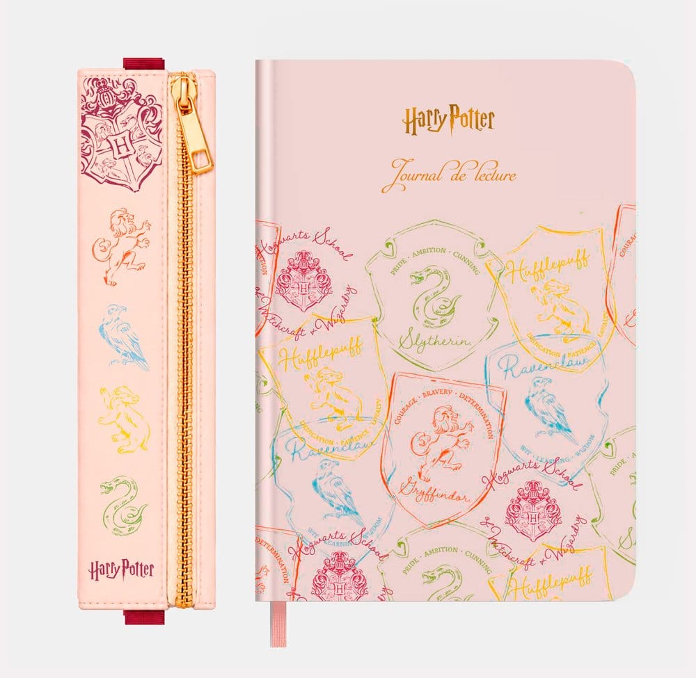 Harry Potter The Readers Club Reading Journal with Built In Pouch French *French Version* 8435747841807