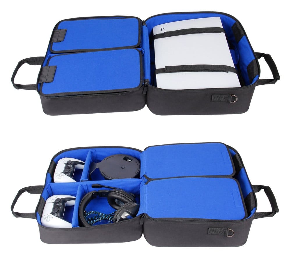 Enhance USA Gear S23 Console Gaming PlayStation Case Blue 0637836613564
