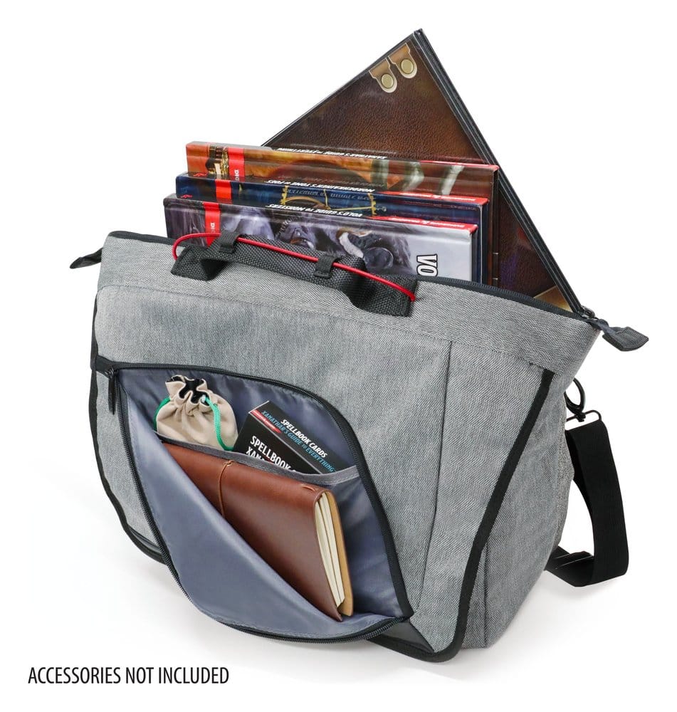 Enhance USA Gear RPG Series Dungeons and Dragons Messenger Bag Grey 0637836619047