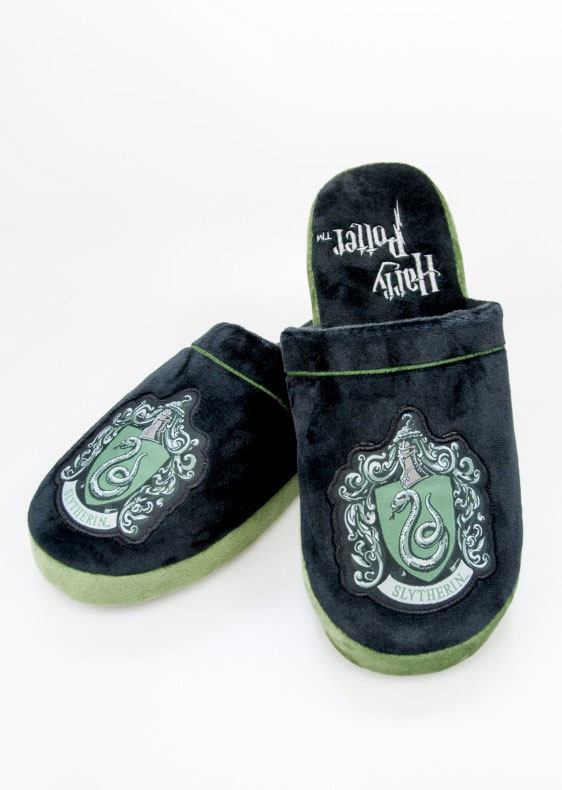 Harry Potter Hausschuhe Slytherin  Größe MHarry Potter Slippers Slytherin  Size MHarry Potter chaussons Slytherin  (M)Harry Potter Zapatillas Slytherin  talla M 5055437912797