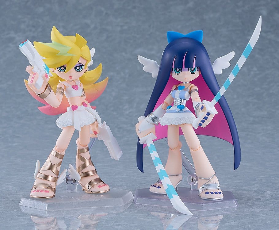 New Panty & Stocking with Garterbelt Figma Action Figures 2-Pack Panty & Stocking: Angel ver. 12 cm 4570232592681