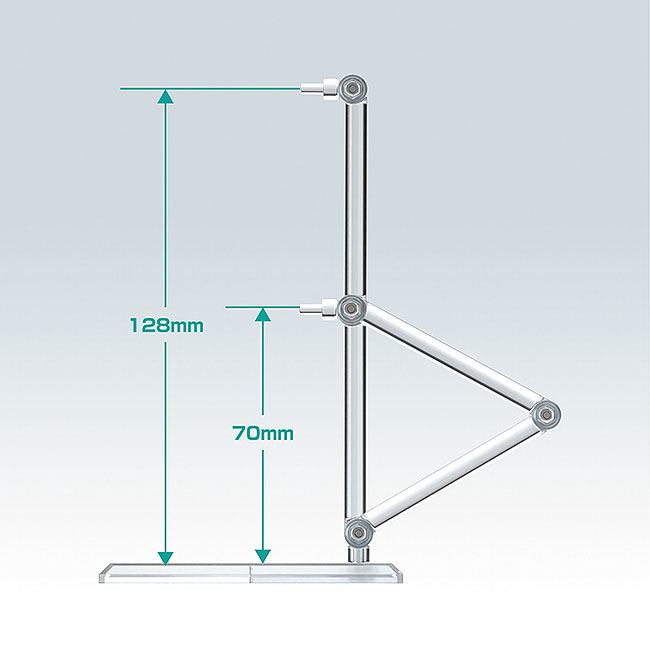 The Simple Stand Nendoroid More for Figures & Models 3-Pack Hex Type  4580590165281
