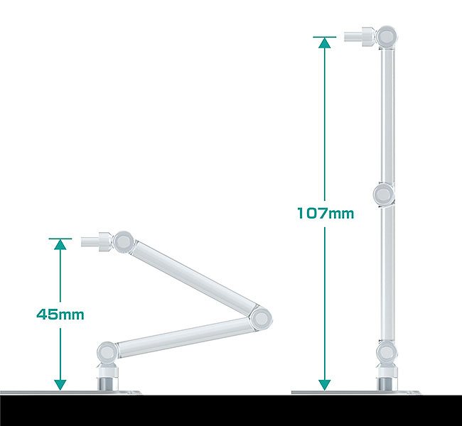 The Simple Stand Mini Nendoroid More for Mini Figures & Models 4-Pack  4580590165298