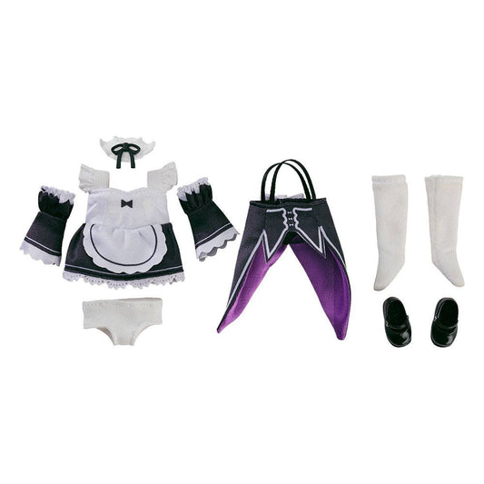 Re:ZERO -Starting Life in Another World- Parts for Nendoroid Doll Figures Outfit Set Rem/Ram 4580590171732