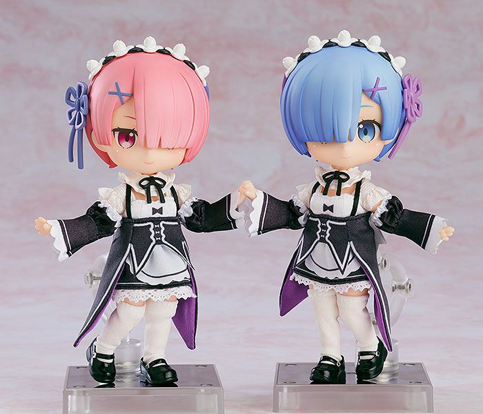 Re:ZERO -Starting Life in Another World- Parts for Nendoroid Doll Figures Outfit Set Rem/Ram 4580590171732
