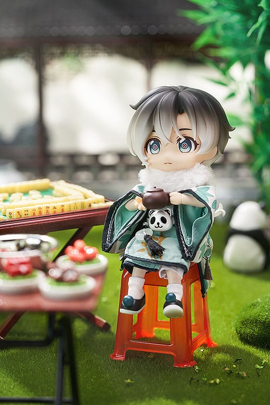 Original Character Nendoroid Doll Action Figure Chinese-Style Panda Mahjong: Laurier 14 cm 4580590178595