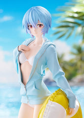 Rebuild of Evangelion Pop Up Parade L PVC Statue Beach Queens: Rei Ayanami 22 cm 4571697180017