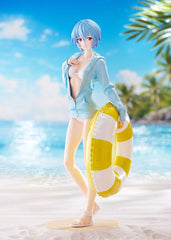 Rebuild of Evangelion Pop Up Parade L PVC Statue Beach Queens: Rei Ayanami 22 cm 4571697180017
