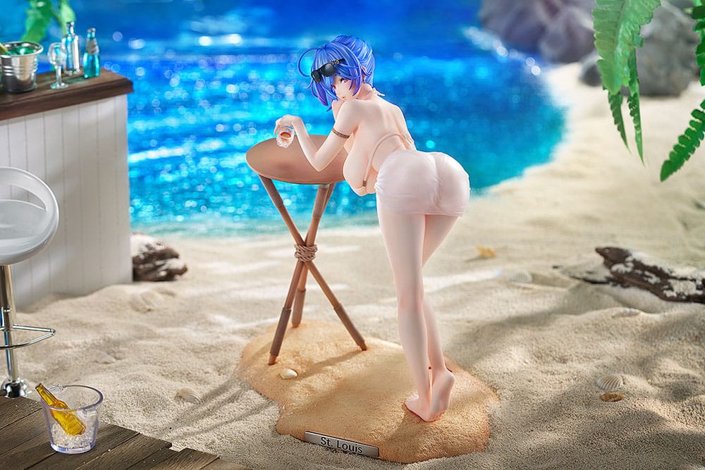 Azur Lane Statue 1/7 St. Louis: Swimsuit Ver. 19 cm 4571697181717