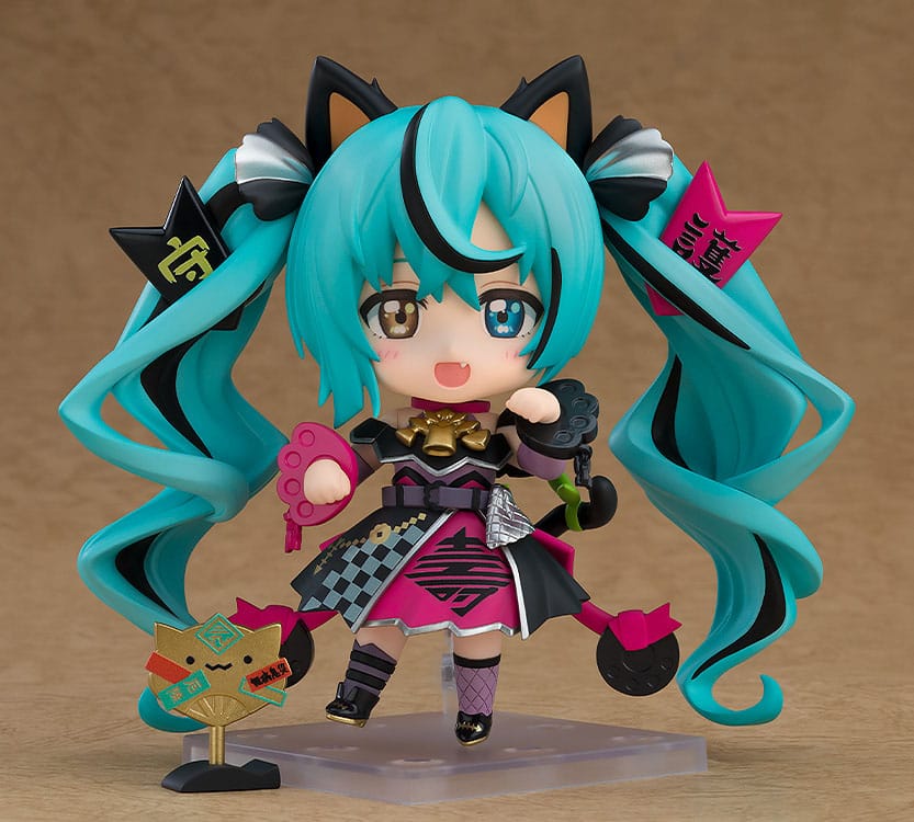 Character Vocal Series 01 Nendoroid Action Figure Hatsune Miku: Black Maneki Miku Ver. 10 cm 4571697181762