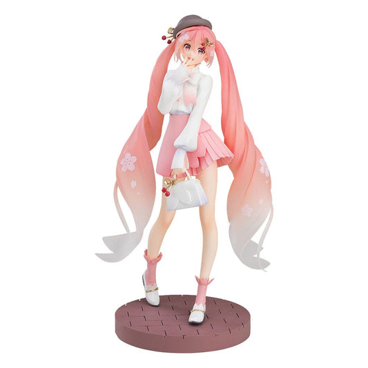 Character Vocal Series 01: Hatsune Miku Pop Up Parade PVC Statue Sakura Miku: Hanami Outfit Ver. 23 cm 4571697182141