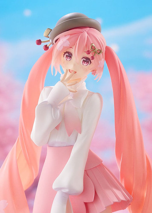 Character Vocal Series 01: Hatsune Miku Pop Up Parade PVC Statue Sakura Miku: Hanami Outfit Ver. 23 cm 4571697182141