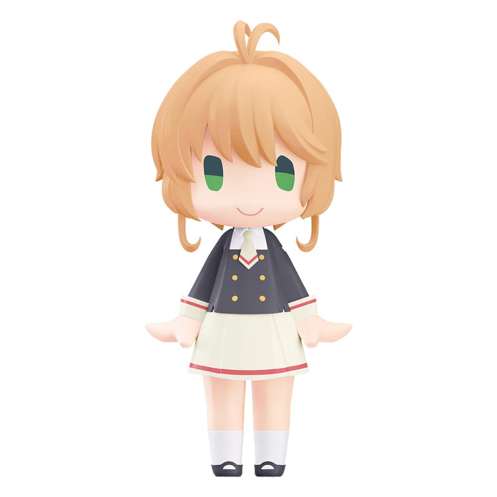 Cardcaptor Sakura: Clear Card with Garterbelt HELLO! GOOD SMILE Action Figure Sakura Kinomoto: Tomoeda Junior High School Uniform Ver. 10 cm      4571697183483