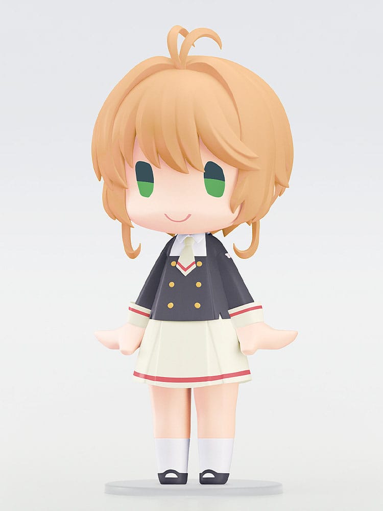 Cardcaptor Sakura: Clear Card with Garterbelt HELLO! GOOD SMILE Action Figure Sakura Kinomoto: Tomoeda Junior High School Uniform Ver. 10 cm      4571697183483