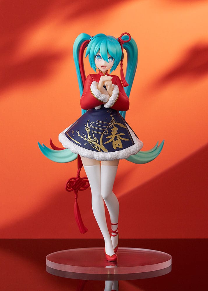 Character Vocal Series 01: Hatsune Miku Pop Up Parade PVC Statue Hatsune Miku: Sourxuan Chinese New Year Ver. 17 cm 4571697184336