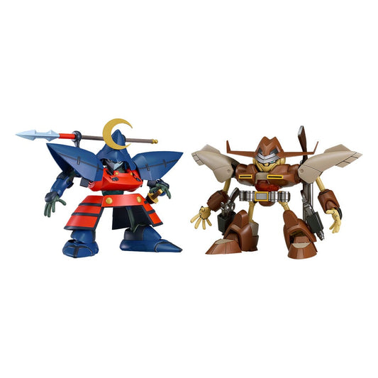 Hao Taikei Ryu Knight Moderoid Plastic Model Kit Collection Series: 3 Hayatmaru & Delingar 10 cm 4580590185012