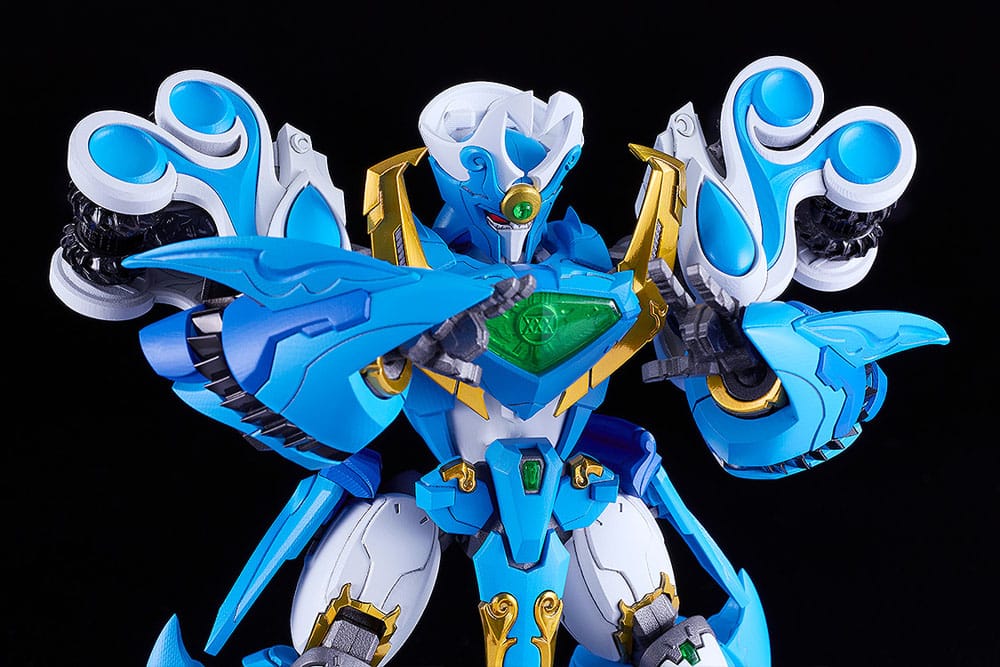 Mado King Granzort Moderoid Plastic Model Kit King´s Style Aquabeat Gold Edition 18 cm   4571697186675