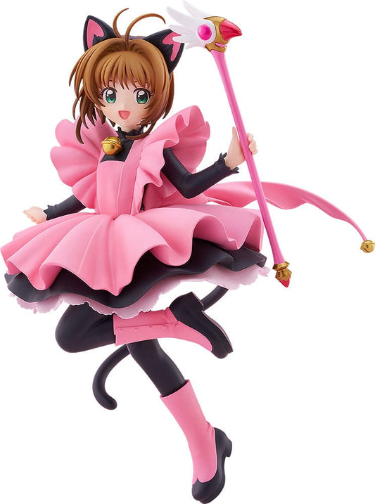 Cardcaptor Sakura Pop Up Parade PVC Statue Sakura Kinomoto: Black Cat Costume Ver. L Size 22 cm                4571697188563