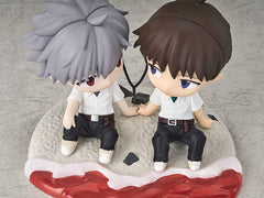 Rebuild of Evangelion Chibi Figure Shinji Ikari & Kaworu Nagisa 8 cm       4580416929493