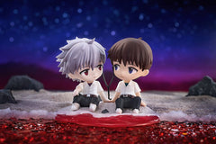 Rebuild of Evangelion Chibi Figure Shinji Ikari & Kaworu Nagisa 8 cm       4580416929493