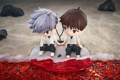 Rebuild of Evangelion Chibi Figure Shinji Ikari & Kaworu Nagisa 8 cm       4580416929493