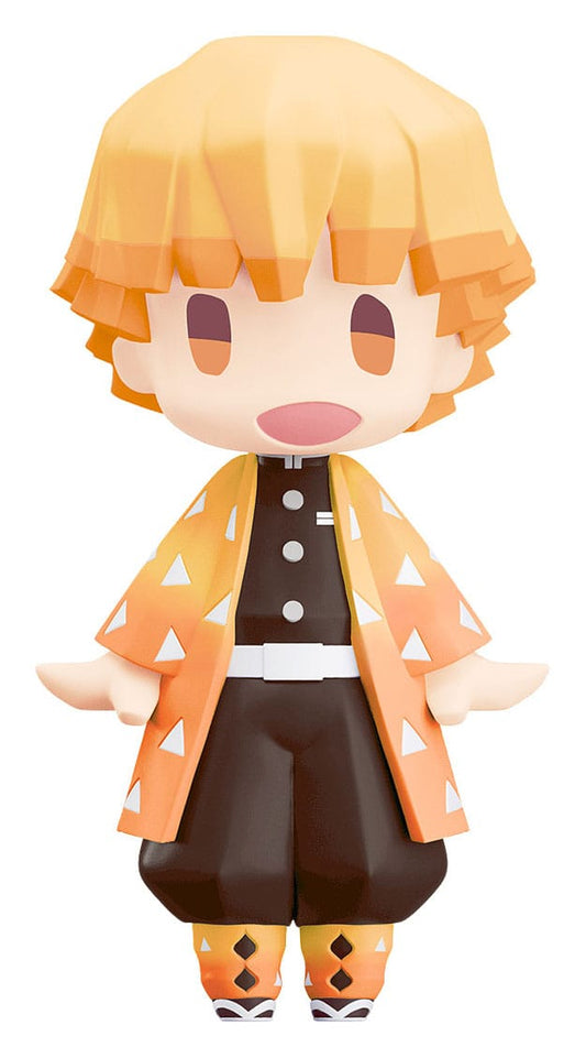 Demon Slayer: Kimetsu no Yaiba HELLO! GOOD SMILE Action Figure Zenitsu Agatsuma 10 cm 4580590201118