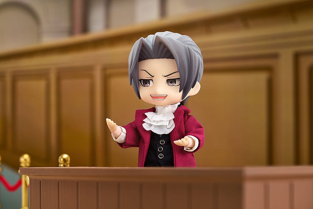 Ace Attorney Nendoroid Doll Action Figure Miles Edgeworth 14 cm 4580590201897