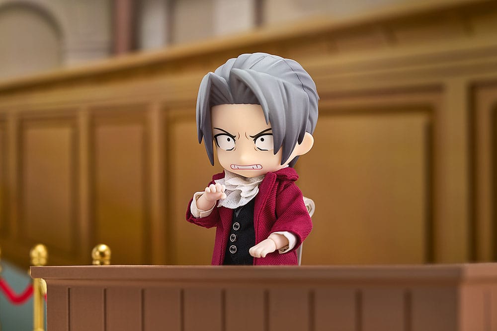 Ace Attorney Nendoroid Doll Action Figure Miles Edgeworth 14 cm 4580590201897