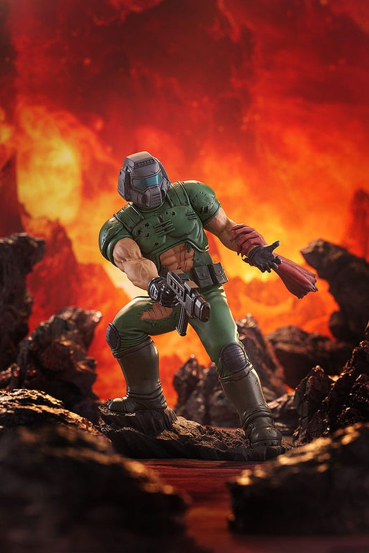 Doom Pop Up Parade PVC Statue Doom Marine 17 cm 4580590207202