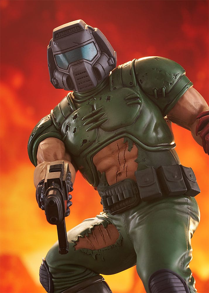 Doom Pop Up Parade PVC Statue Doom Marine 17 cm 4580590207202