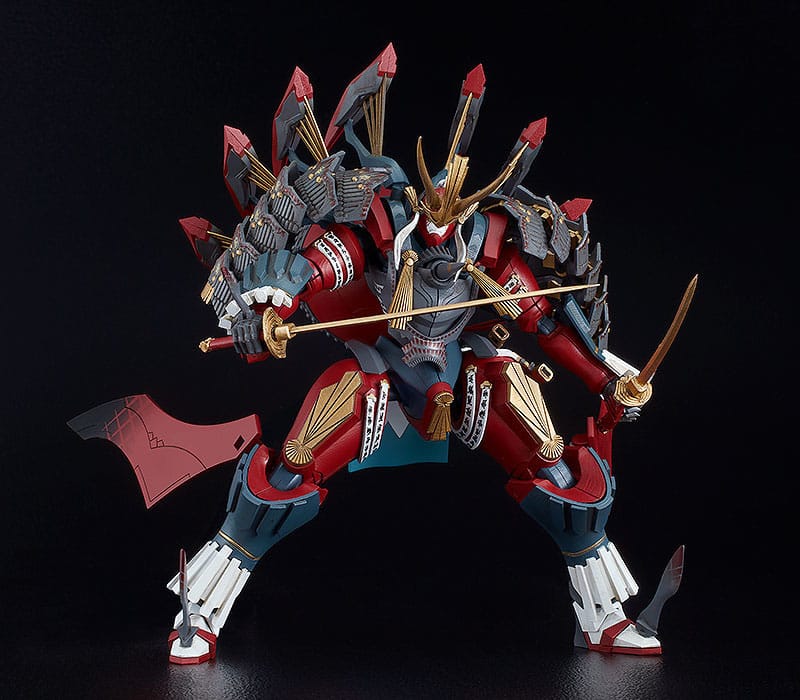 Full Metal Daemon Muramasa Moderoid Plastic Model Kit Third-generation Seishuusengou Uemon-no-jou Muramasa 16 cm (re-run) 4580590207769