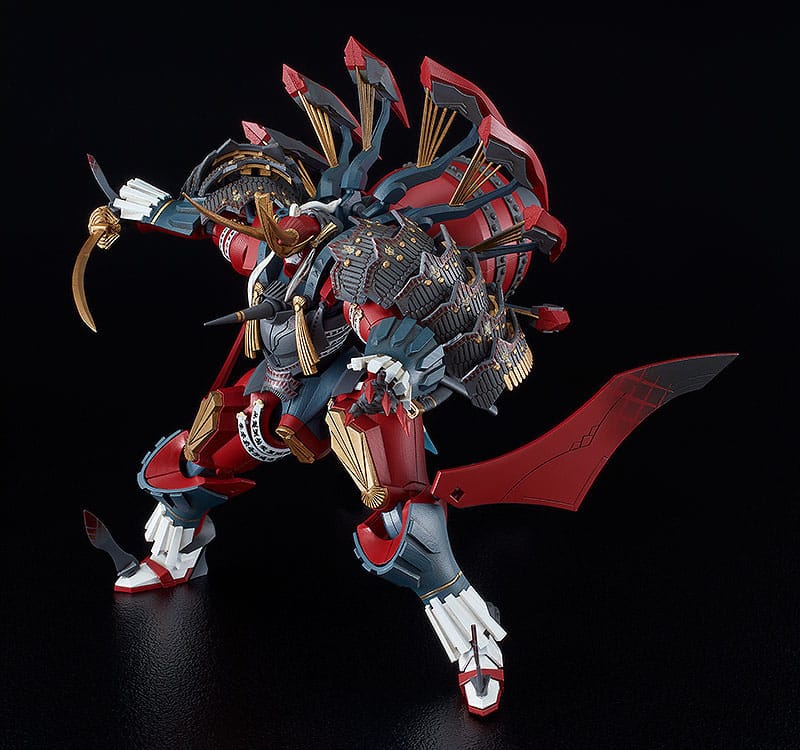 Full Metal Daemon Muramasa Moderoid Plastic Model Kit Third-generation Seishuusengou Uemon-no-jou Muramasa 16 cm (re-run) 4580590207769