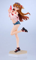Rebuild of Evangelion Pop Up Parade L PVC Statue Beach Queens: Asuka Shikinami Langley 22 cm 4580590208681
