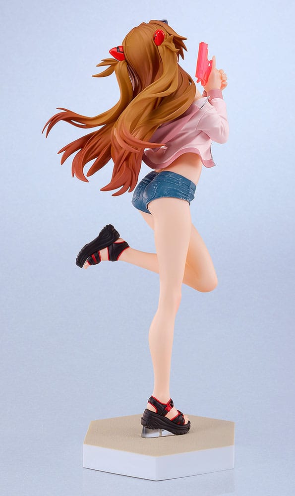 Rebuild of Evangelion Pop Up Parade L PVC Statue Beach Queens: Asuka Shikinami Langley 22 cm 4580590208681