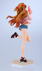 Rebuild of Evangelion Pop Up Parade L PVC Statue Beach Queens: Asuka Shikinami Langley 22 cm 4580590208681
