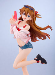 Rebuild of Evangelion Pop Up Parade L PVC Statue Beach Queens: Asuka Shikinami Langley 22 cm 4580590208681